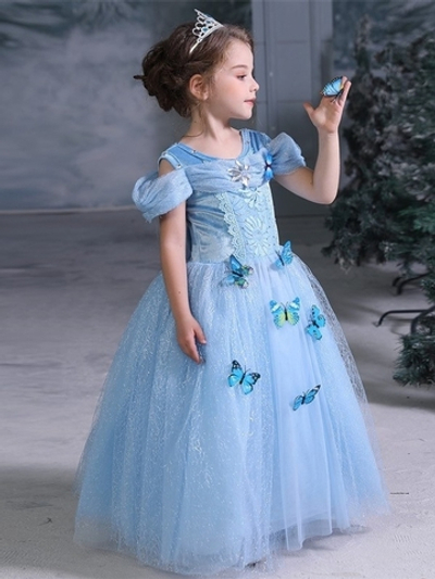 платье принцессы Золушки Авроры Бэль