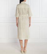 Льняное платье NOCINO Max Mara Leisure - бежевый(162210286)