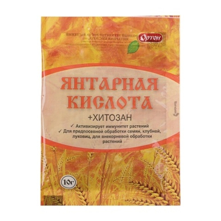 Регулятор роста "Янтарная кислота+Хитозан" 10г