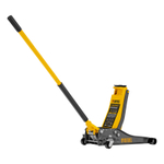 Домкрат гидравлический подкатной, 3 т, 75-500 мм, быстрый подъем, низкий подхват, проф. Denzel