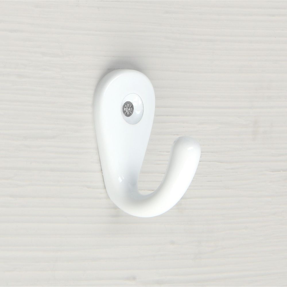 Крючок-вешалка №47 белый