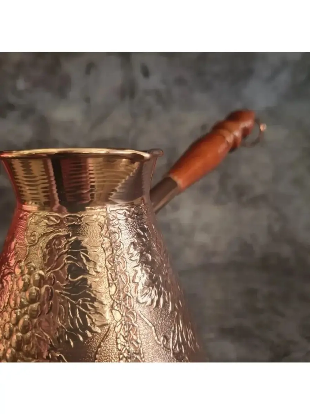 Турка для кофе медная 500 мл.