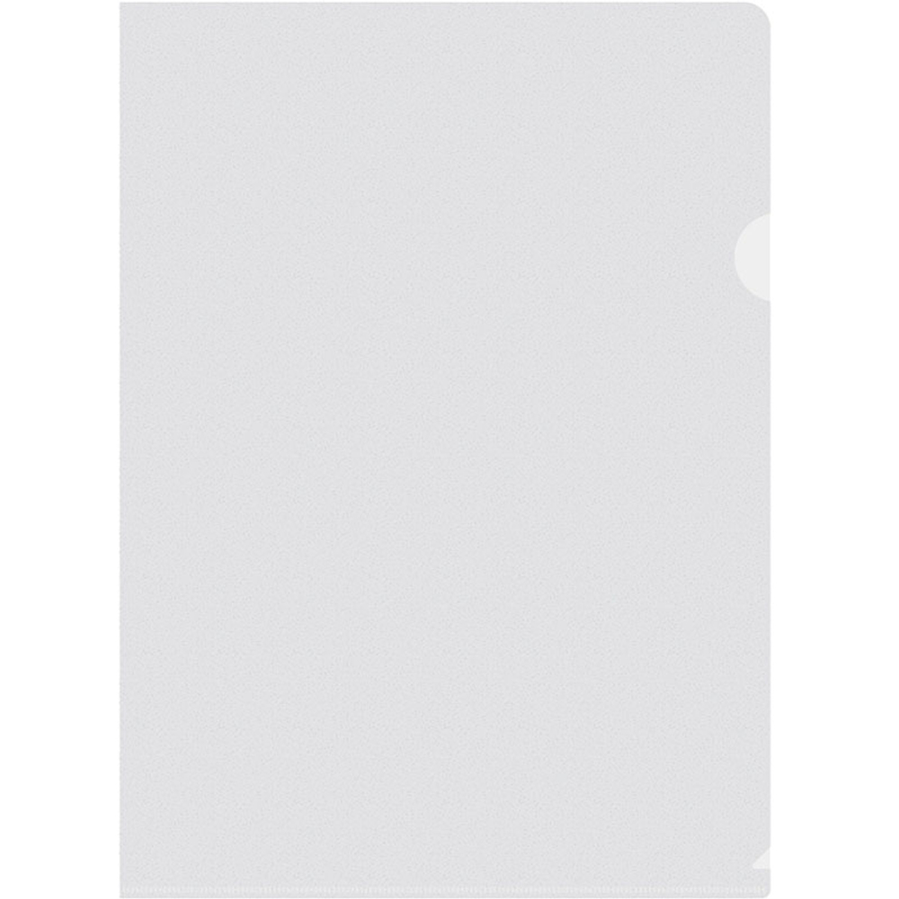 Папка-уголок Silwerhof, А4, 120 мкм, прозрачная