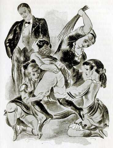 Louis Berthomme Saint-Andre (1905-1977) - эротическое искусство французского художника