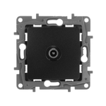 Розетка TV (телевизионная) оконечная - антрацит ETIKA Legrand