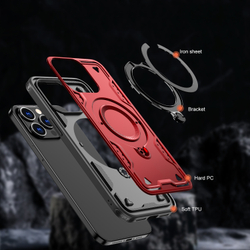 Чехол Magneto Case с кольцом для iPhone 15 Pro Max