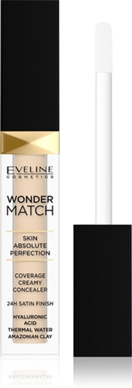 Eveline Cosmetics Wonder Match - Кремовый консилер 24 часа., 7 ml