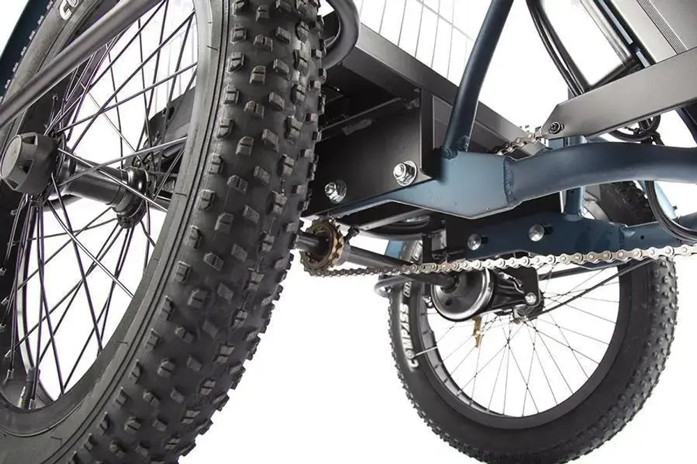 Электротрицикл Eltreco Porter Fat 500 UP! с корзиной