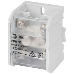 Распределительный блок проходной РБП ЭРА NO-224-77 РБП 95 1х95-4х16 мм2 232/100А