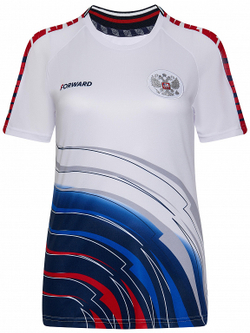 Футболка короткий рукав женская Forward, белый, 2xs-xl