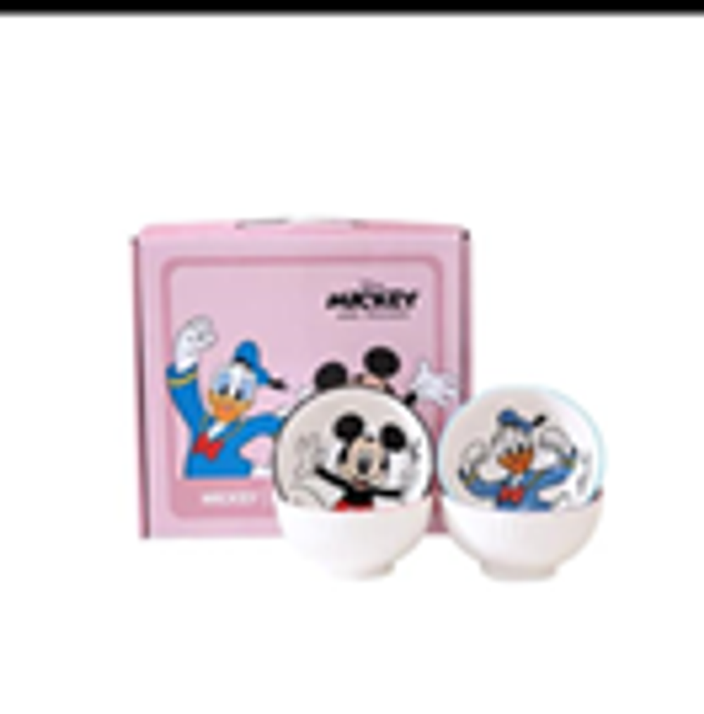 Комплект чашек "Мини-гус с роз бантом"(108)5