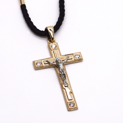 Крест с фианитами Signature Collection