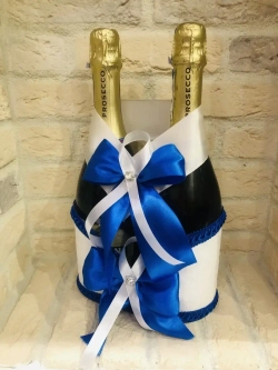 Украшение на шампанское