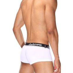 Мужские трусы хипсы белые DARKZONE DZN3302