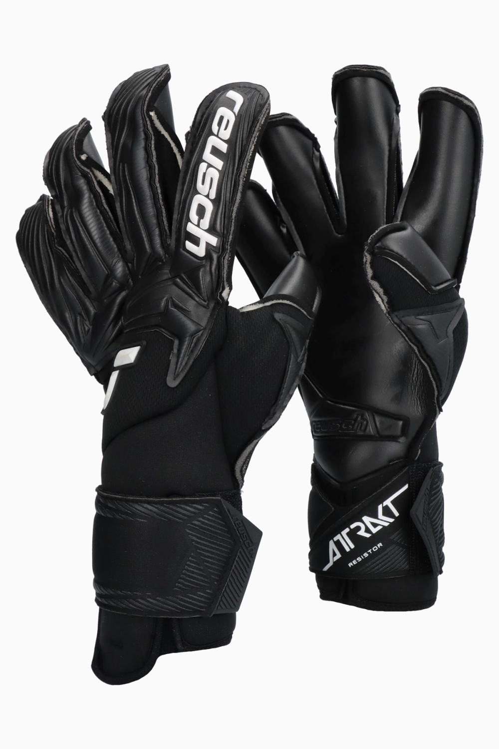 Вратарские перчатки Reusch Attrakt Infinity Resistor - черный