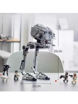 Конструктор Star Wars Звезда Шагоход AT-ST на Хоте 586 дет