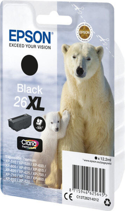 Epson C13T26214022 струйный картридж Подлинный Черный 1 шт