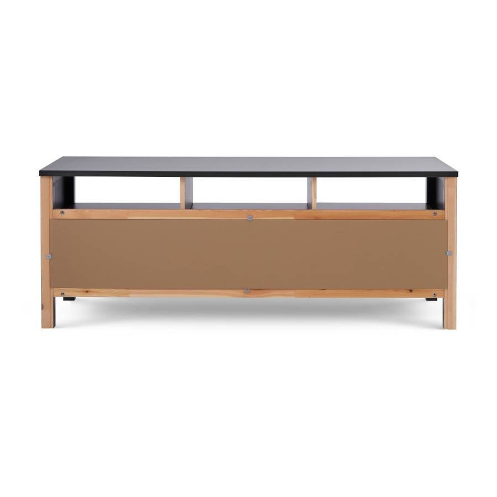 Тумба под ТВ Хемнэс Hemnes/ Кымор, 148х47х57 см, черный