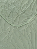 Покрывало на кровать, стеганое, поплин с размерами 215х220