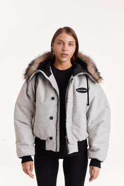 Bomber Alaska Grey Melange