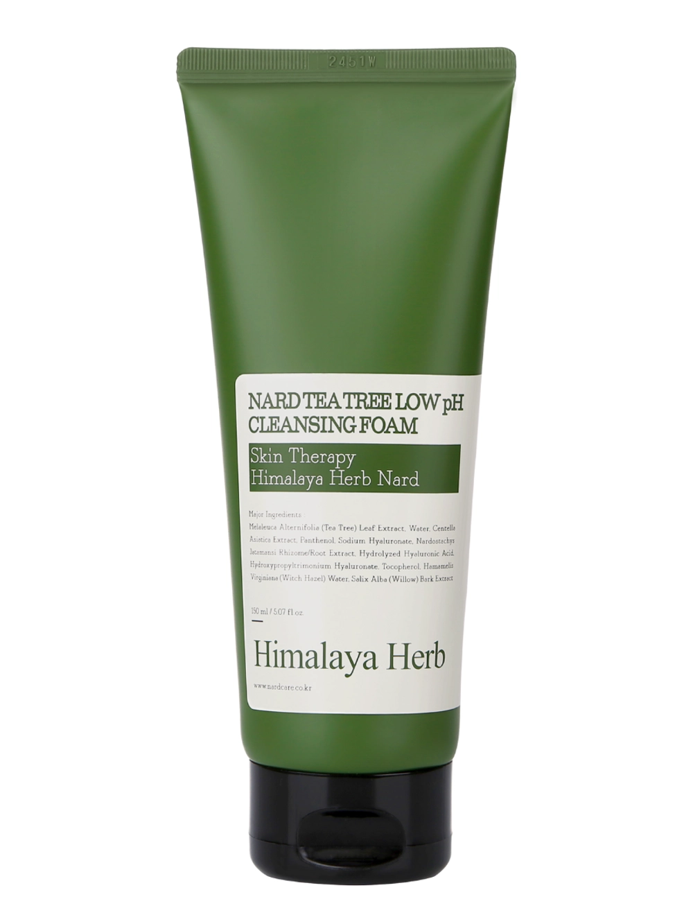 BOUQUET GARNI NARD - ПЕНКА ДЛЯ ЛИЦА НИЗКОКИСЛОТНАЯ С ЭКСТРАКТОМ ЧАЙНОГО ДЕРЕВА TEA TREE LOW PH CLEANSING FOAM, 150 МЛ