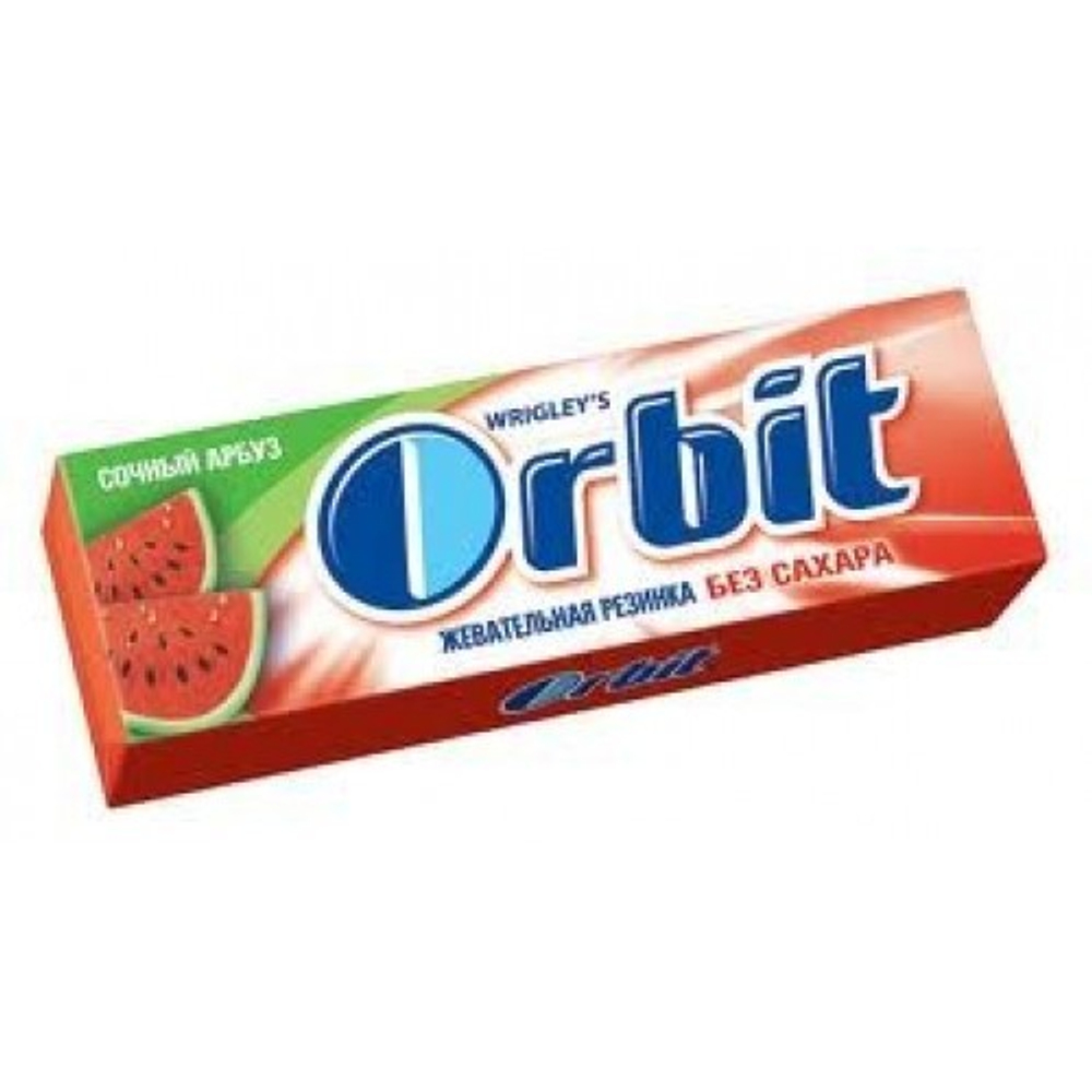 Резинка жевательная Orbit 13,6г Сочный арбуз