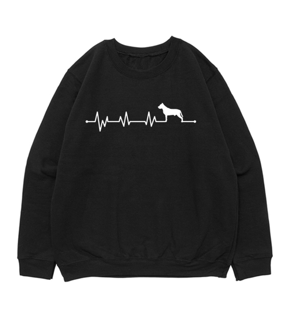 Свитшот "Стафф -сердечный ритм"