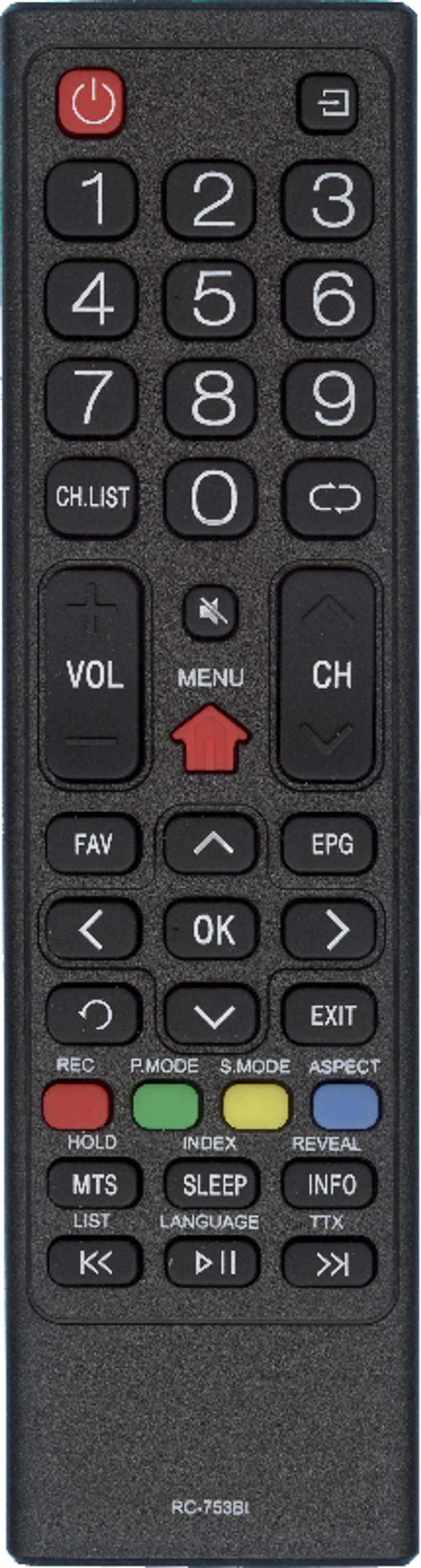 Пульт для Daewoo RC-753BI HOB2025