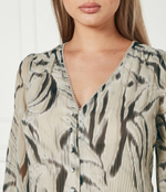 Блузка YVETTE GUESS - бежевый(W4BH57 WDW82)