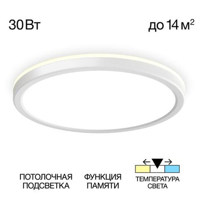 Потолочный светодиодный светильник Citilux Basic Line CL738240VL