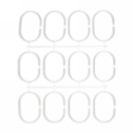 Штора для ванной EVA 180*180"Селфи» Гардения