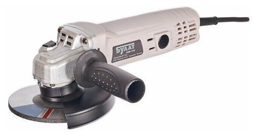 УШМ Булат УШМ-1100, 1100 Вт, 125 мм, без аккумулятора
