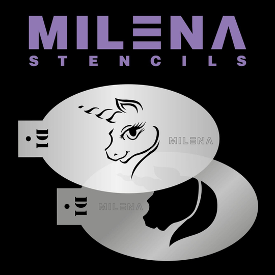 Трафарет Milena D1
