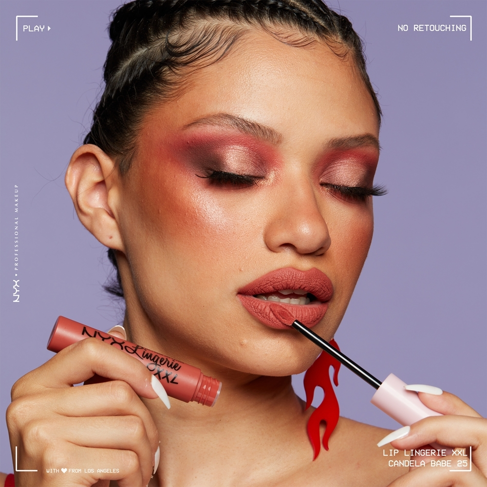 NYX Professional Makeup Lip Lingerie XXL - Жидкая помада с матовым финишем, 4 ml