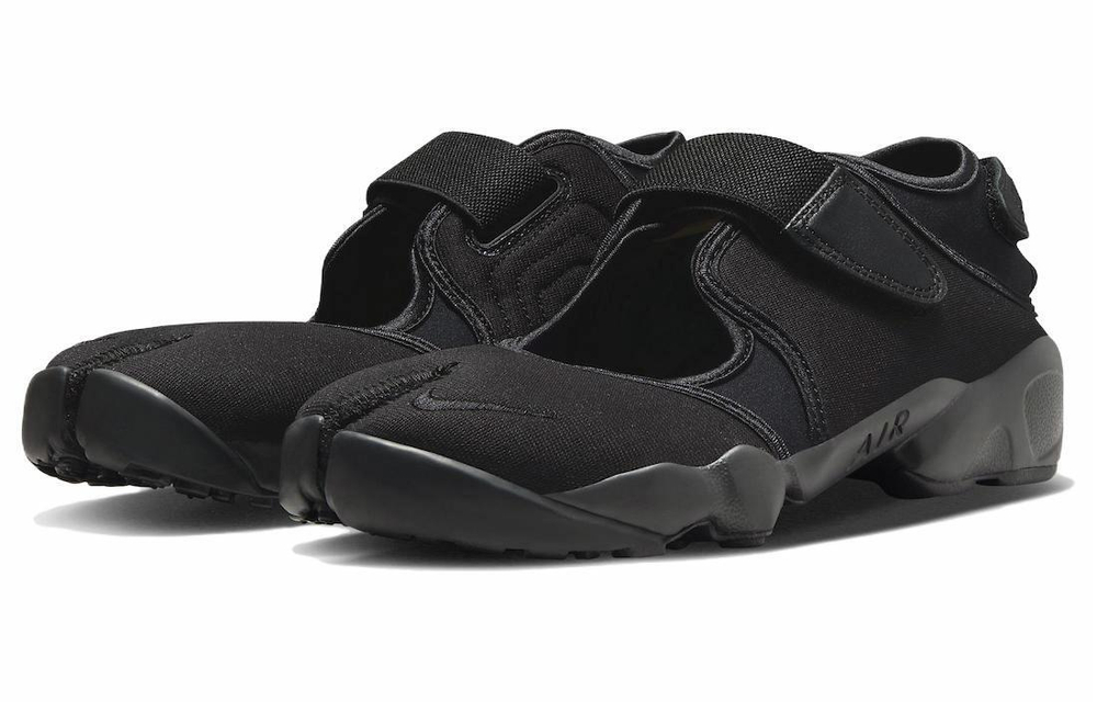 Кроссовки Nike Air Rift "Triple Black" (Женская размерная сетка)