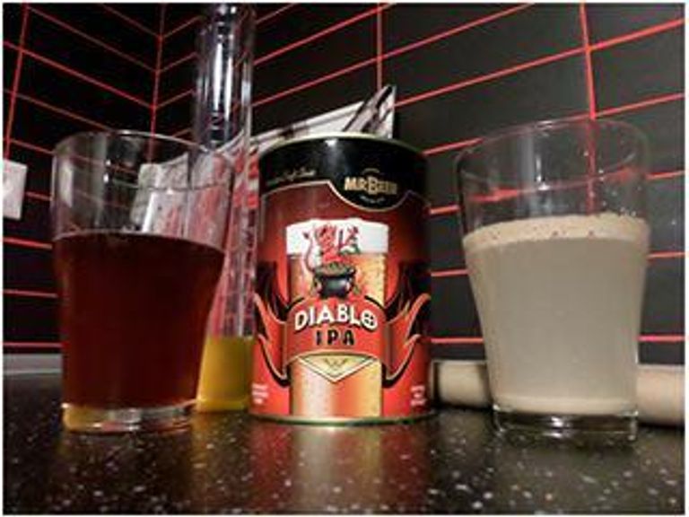 Дьявольски охмеленное Mr.Beer Diablo IPA