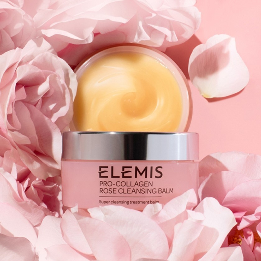 Бальзам для снятия макияжа Elemis Pro-Collagen Rose Cleansing Balm 100 г.