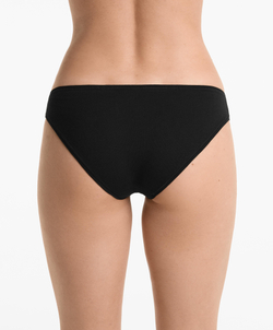 OYSHO Набор из 5 пар классических трусов из хлопковой смеси, черный