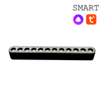 CLARUS SMART Магнитный ультратонкий трековый светильник AKCENT черный, 12W, 2700~6000K, 50 шт