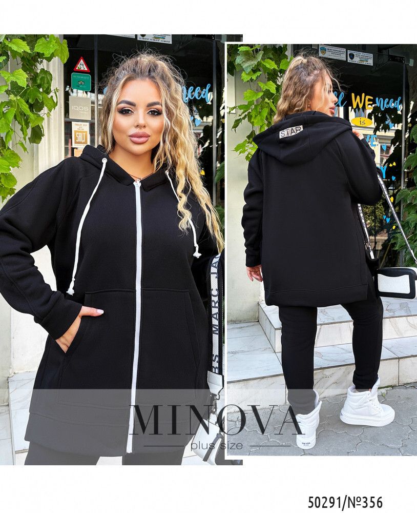 Костюм 356-черный Minova