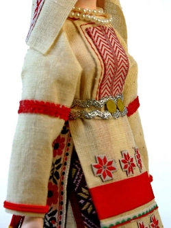 Кукла коллекционная в женском костюме, Ижора