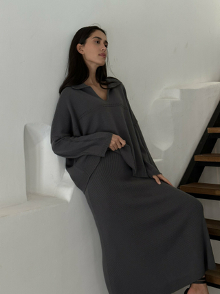 Юбка ANDREA, антрацит