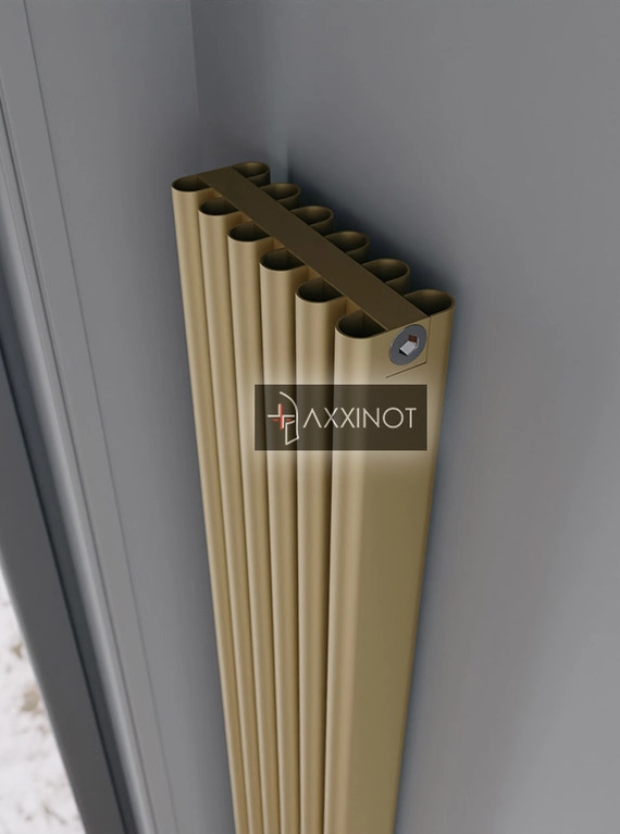 Axxinot Bramer V 1500 - вертикальный алюминиевый радиатор высотой 1530 мм