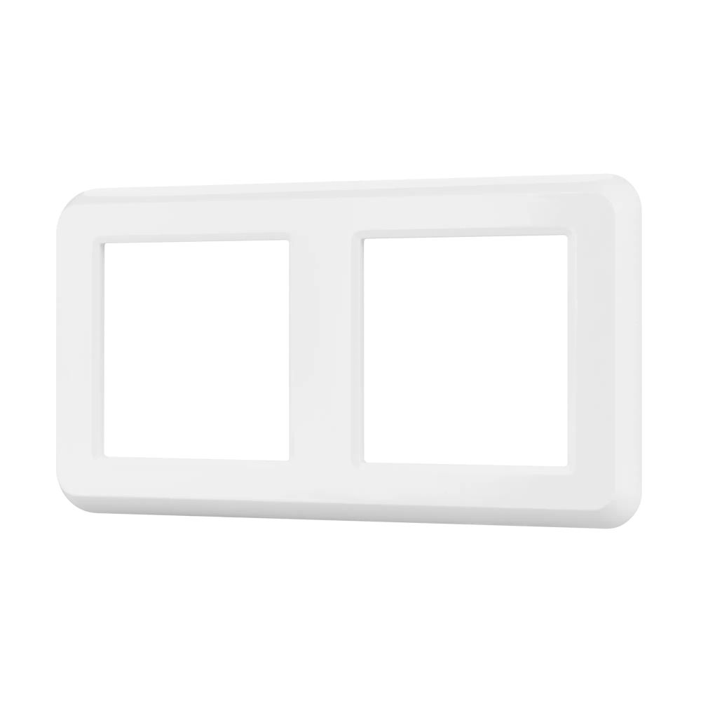 Рамка пластиковая FRM-VERSA-PL-2-WH (Arlight, -) 043776