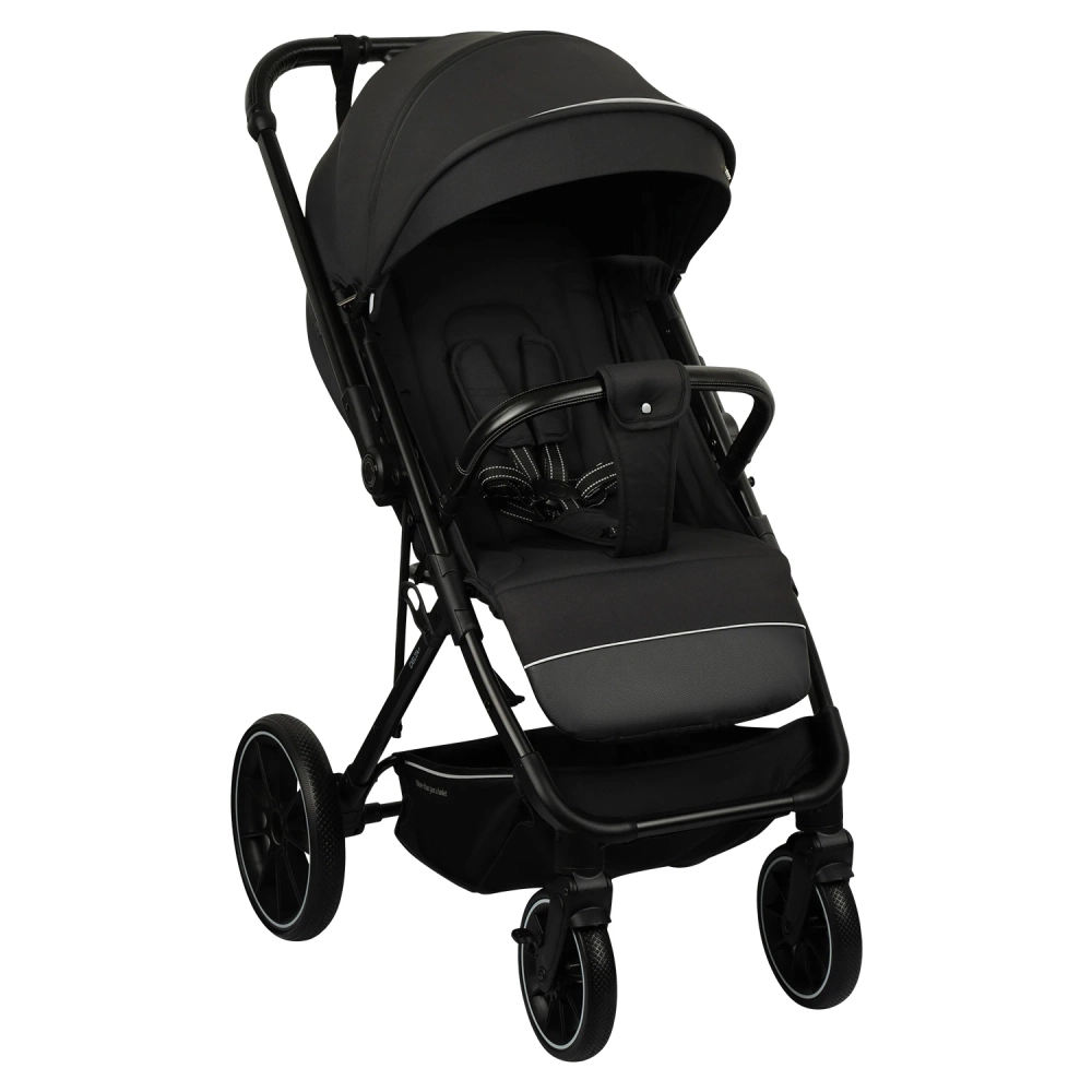 Коляска прогулочная Indigo Delta+ 2026 (черный)