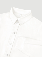 ПРЕДЗАКАЗ Рубашка с отложным воротником Mjölk Молочный