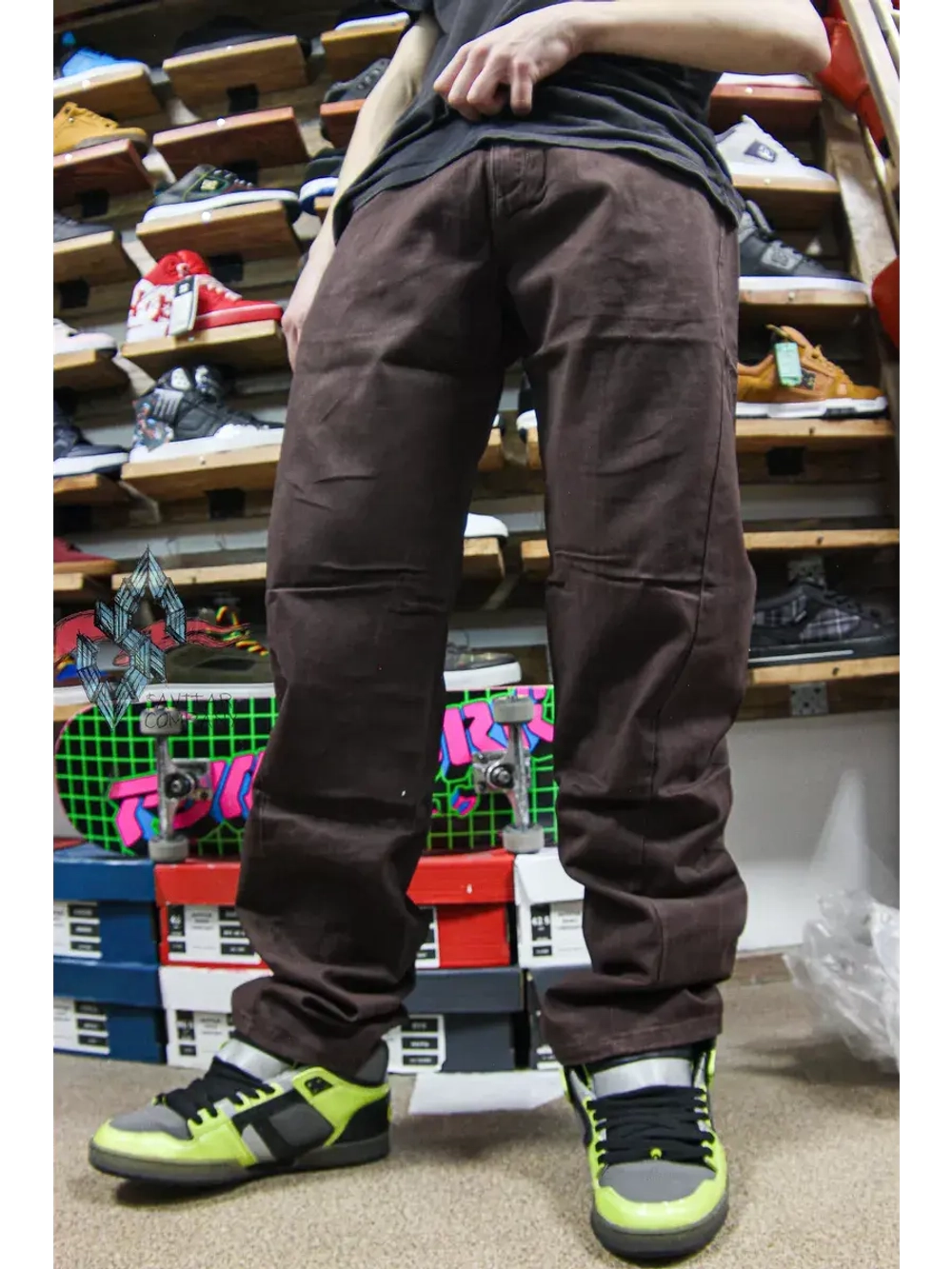 Джинсы прямые трубы Chad Muska Savitar