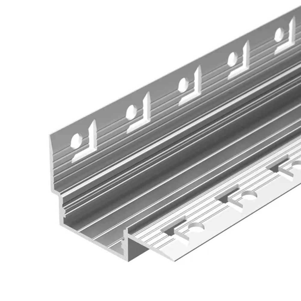 Профиль FANTOM-W20-H10-EDGE-2000 ANOD (Arlight, Алюминий) 054183