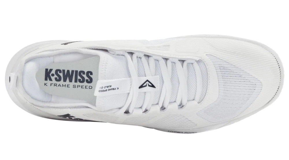 Мужские кроссовки теннисные K-Swiss K-Frame Speed Rublo - white/peacot
