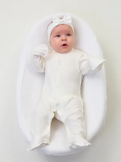 Конверт на выписку с платьем летний